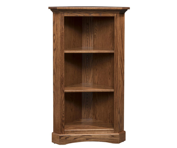 4' Corner Bookcase
