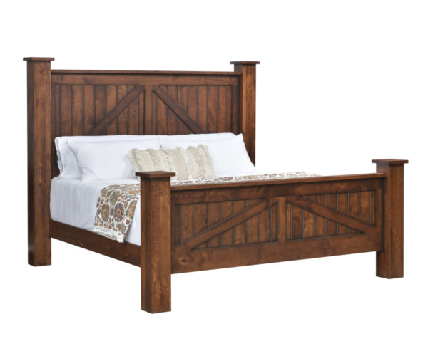 Mountain Lodge Post Bed