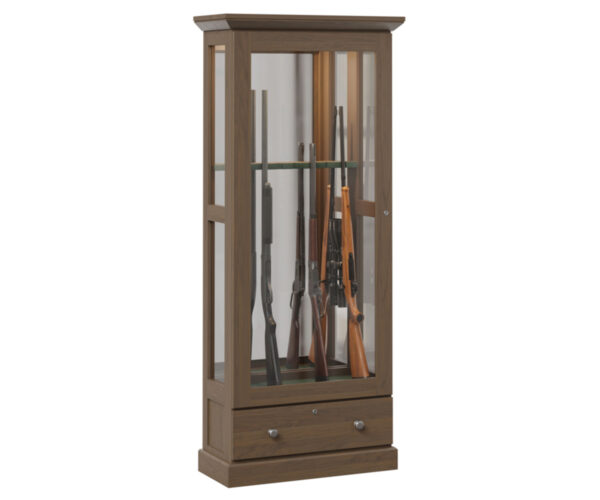 8 Gun Mission Sliding Door Cabinet