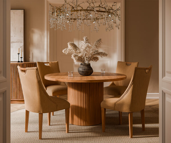 Rainier Single Pedestal Dining Collection