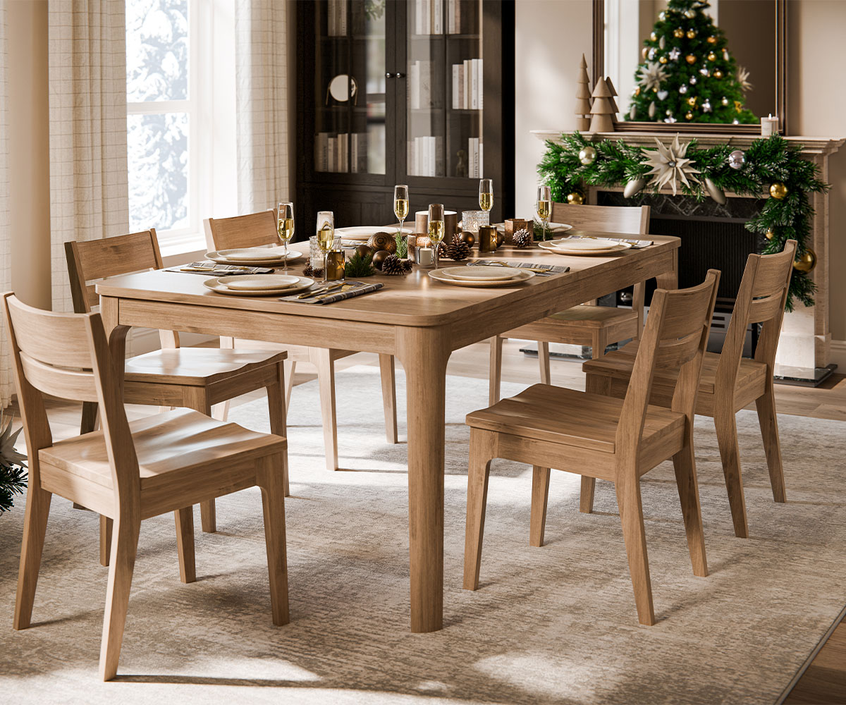 Newark Leg Table Collection room setting