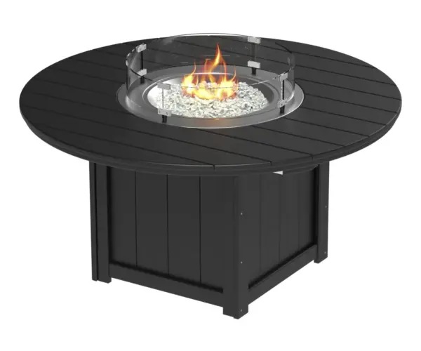 Lumin Fire Pit Table 60" Round - Dining Height